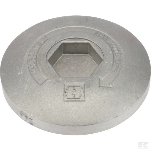 FGP454980 Алюминиевая кнопка ¢80 мм