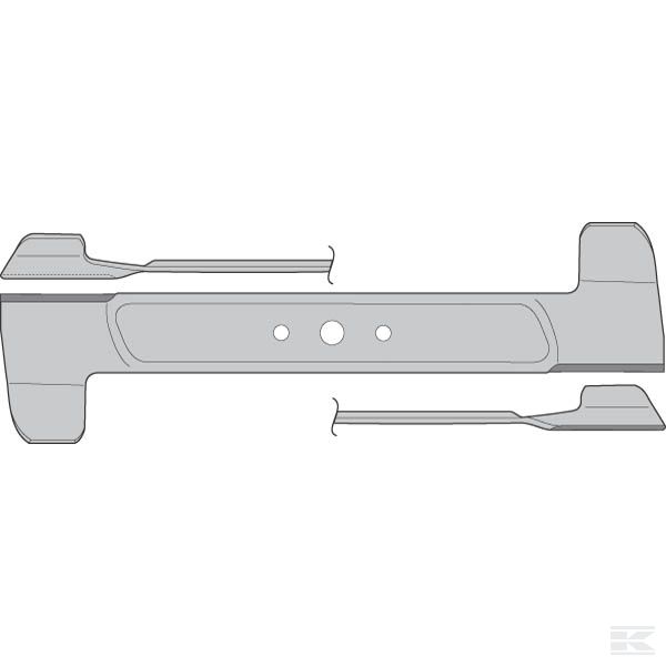 FGP010917 Нож запасной 520x50x4 мм