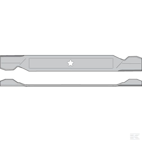 FGP011095 Нож запасной 533x57,1x3,7 мм