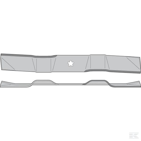 FGP011075 Нож запасной 535x57,1x3,4 мм