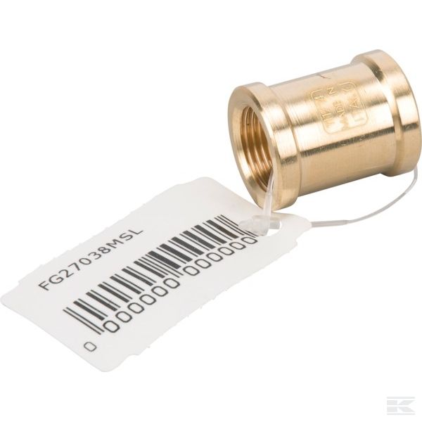 FG27038MSL Лат. муфта 2xВнут.р. 3/8"