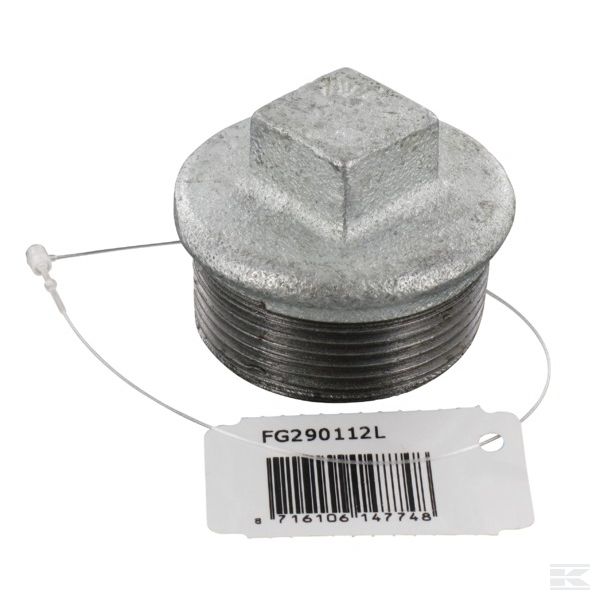 FG290212 Пробка оцинков. AG 2 1/2"