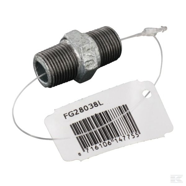 FG280212RVS Ниппель нст 2xНар.р.2 1/2"