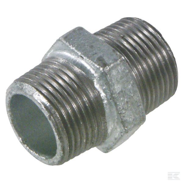 FG280212RVS Ниппель нст 2xНар.р.2 1/2"