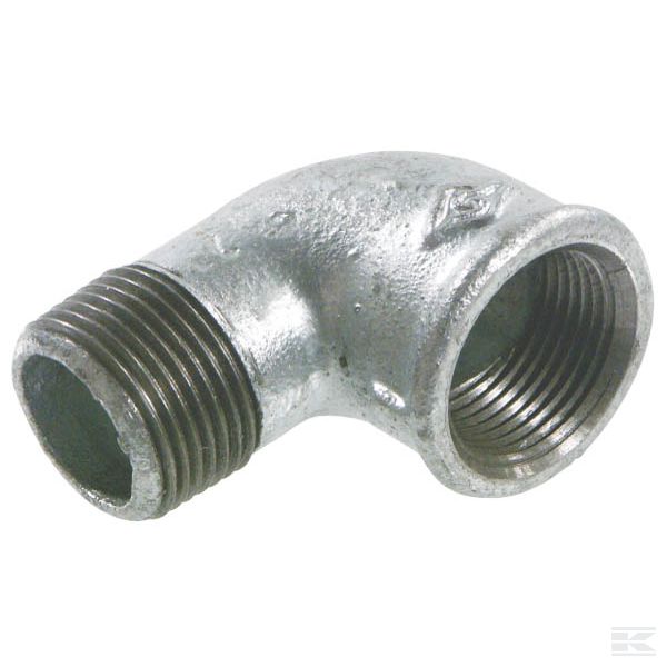 FG921RVS Уголок 90° нст Внут.р./Нар.р.1"