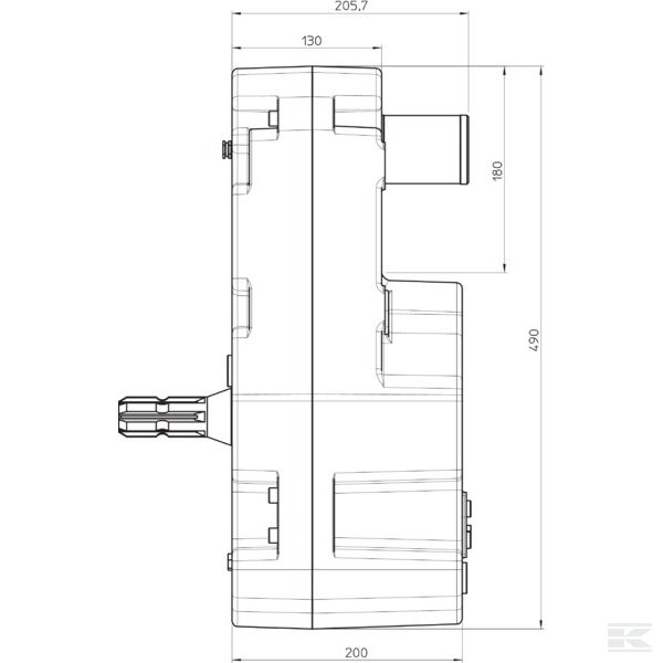GBPN32857CW2IVSP21 Редуктор Zuidberg
