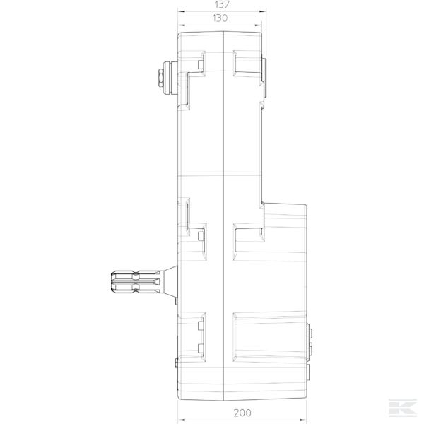 GBPI32857CW2IVSP21 Редуктор Zuidberg