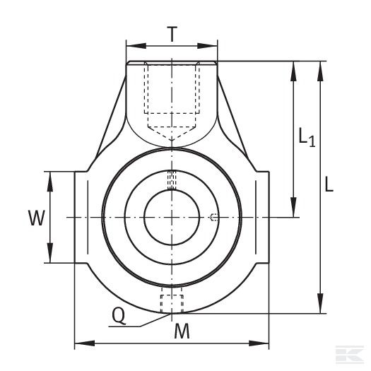 GGHE10 Корпус подшипника