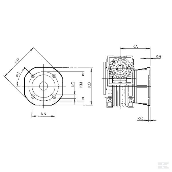 GMR9063F Фланец выходной F GMR 063