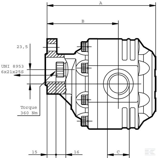 FP30100D Шестеренный насос Formula 30