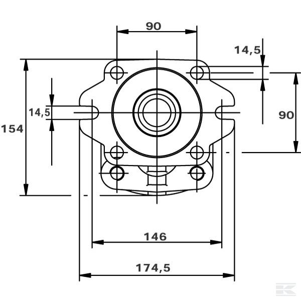 HDP3051D Насос шестеренчатый Magnum 30