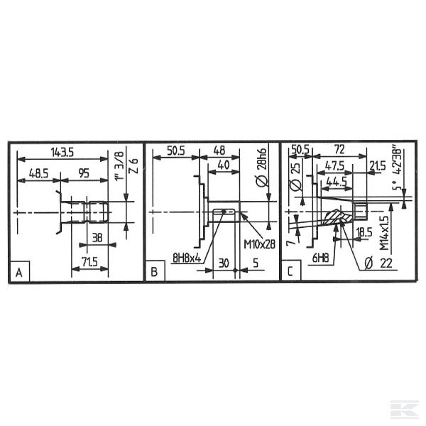 60030210 Редуктор A-1A 1:7,8