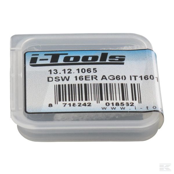 DSW16ERAG60IT1601 Пластина рез. резца 16ER AG60