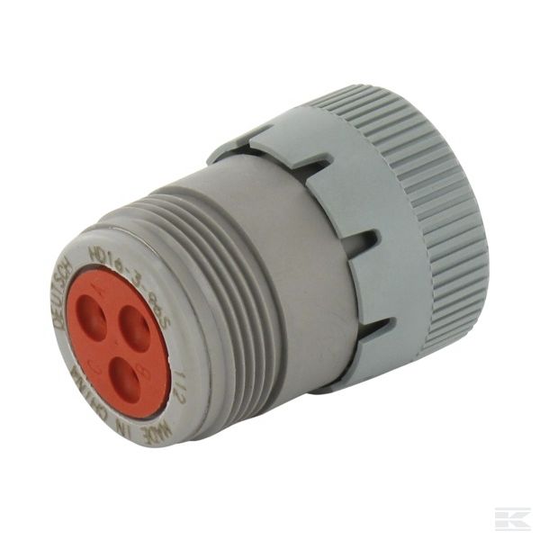 DSHD16396S Корпус штекерной колодки 3 P. Fem. HD10