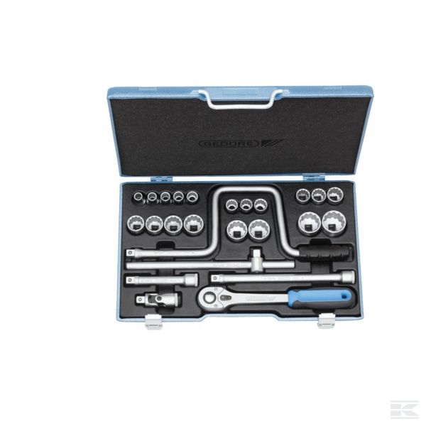 DPD19TMU10 25 торц. ключей 1/2" 10-32мм