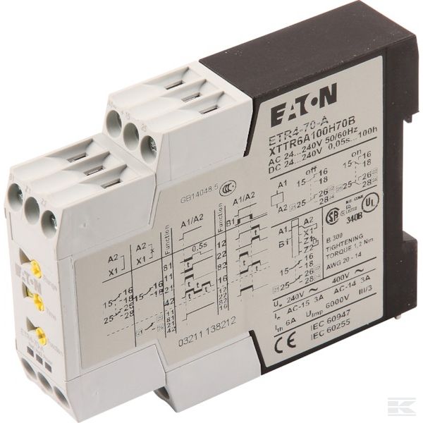 ETR470A Реле врем.24-240В пер./пост.т.