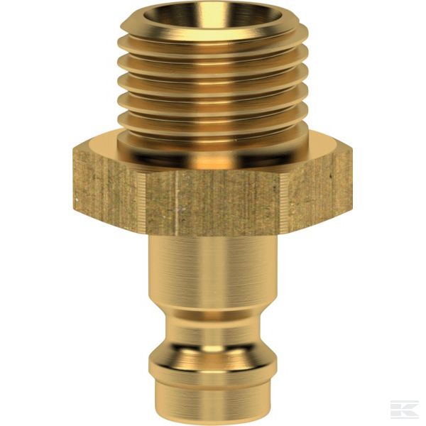 ESM18NA +Quick coupl.plug male BSP1/8"