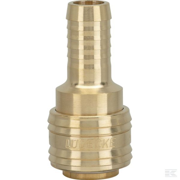 ES6TAB +Quick coupler hose end 6 mm