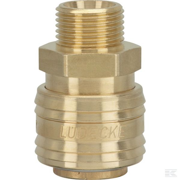 ES38AAB +Quick coupler G 3/8" male