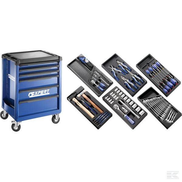 E220368 +Tool trolley + 101 pcs.