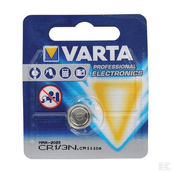 VT6131101401 Батарея CR 1/2 AA 3 В Varta