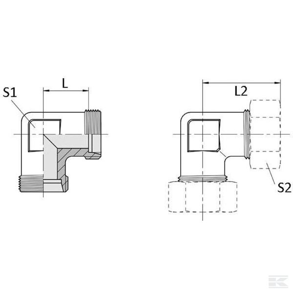 WV8L Коленное соединение 8L
