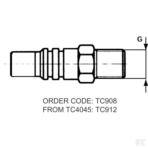 TC3043 Гидроцилиндр телескопический с шариком 4-шт.