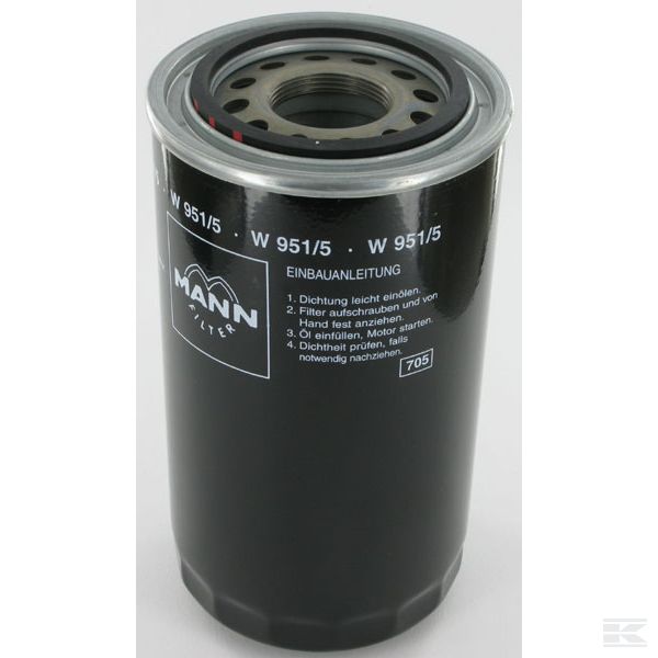 W9515 Фильтр гидравлический M&H