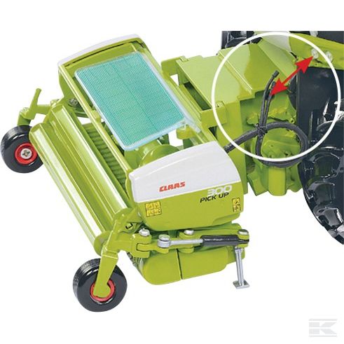 W77812 +Claas Jaguar 860 + pick up