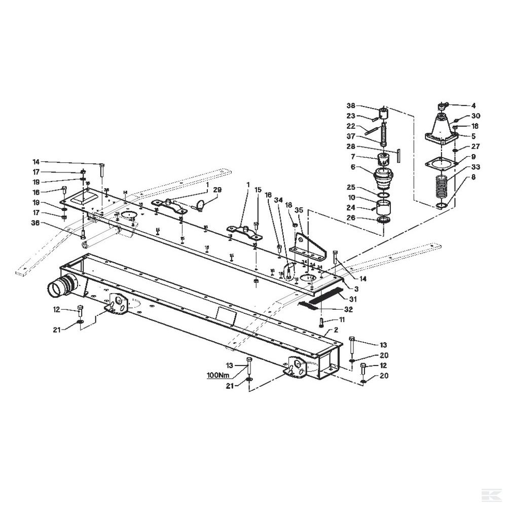 VGTG80V Болт призонный M10