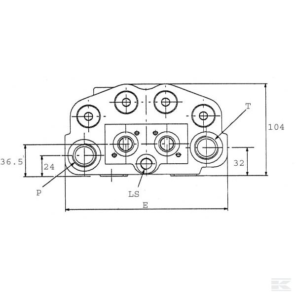 DLM142001 Клапан распределительный