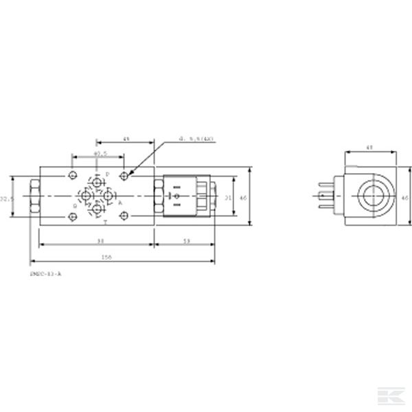 KRMSC03B012C Элект. обр. клапан KRMSC03B01