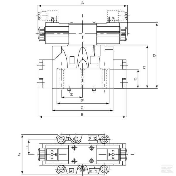 KREV07C2230A Клап. рег. эл. упр. KREV-07-C2
