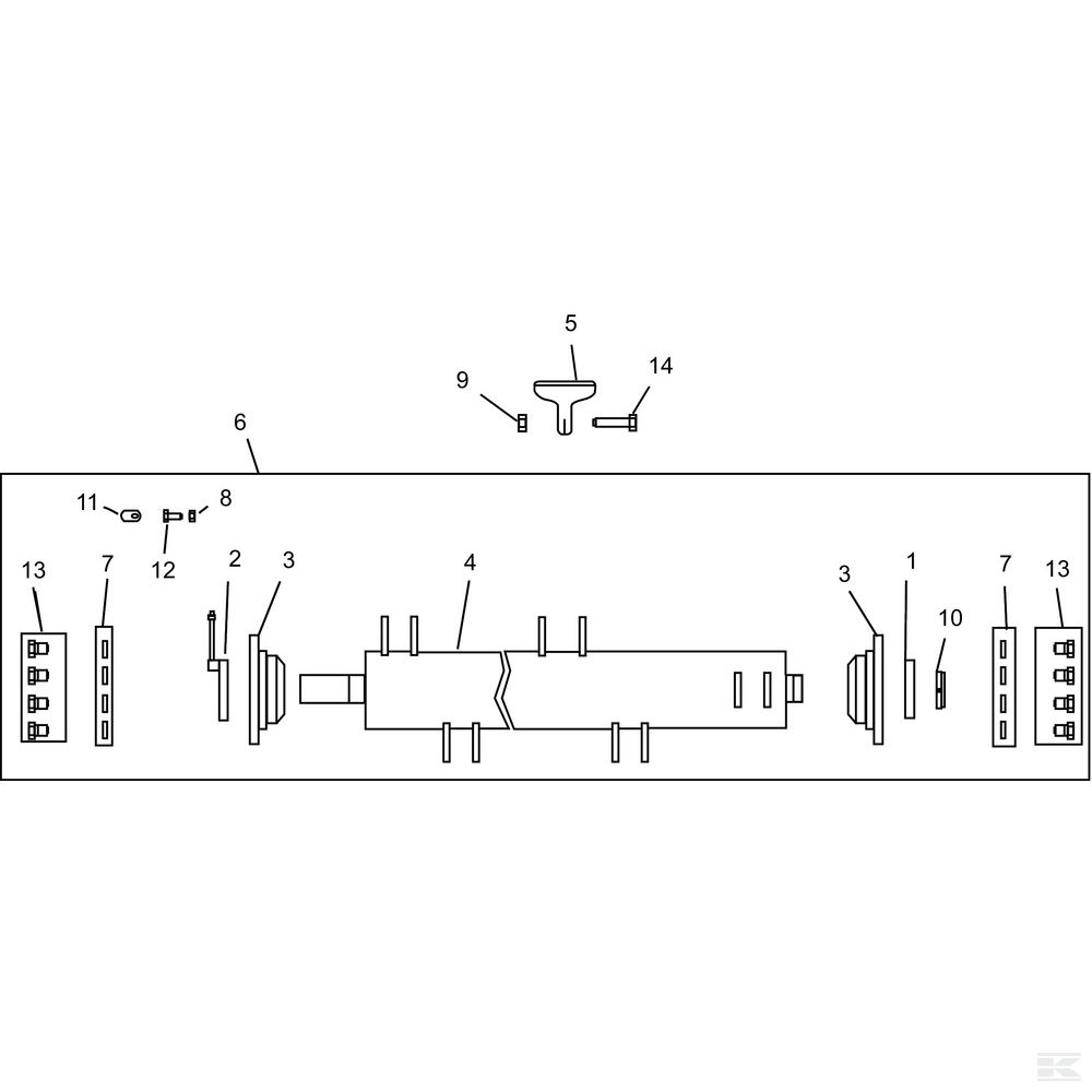 931000008N +Universal blade Tk -Mu 60X8