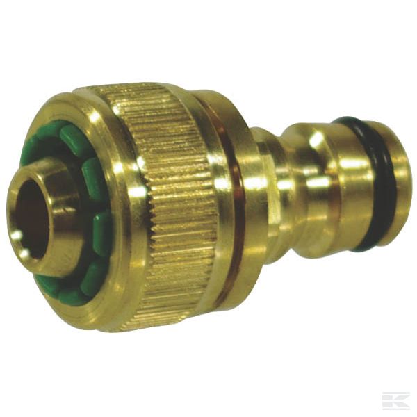 WK33021 Ниппель вставной с насадкой 1/2"