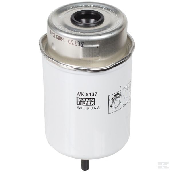 WK8187 +Fuel change filter