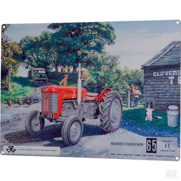 TTF6186 Табличка Massey Ferguson 65