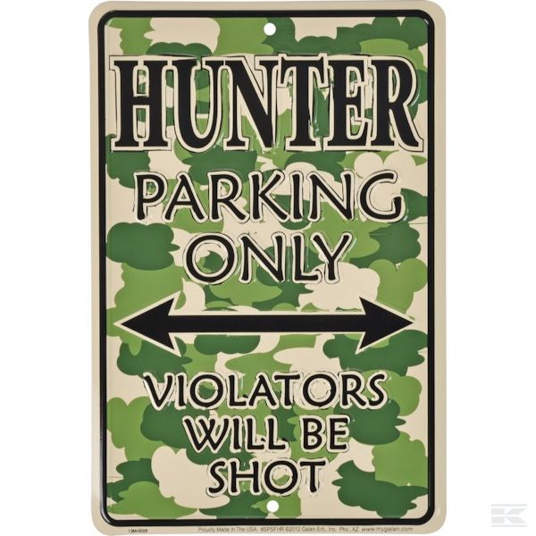 TTF0111 Hobby Hunter parking only