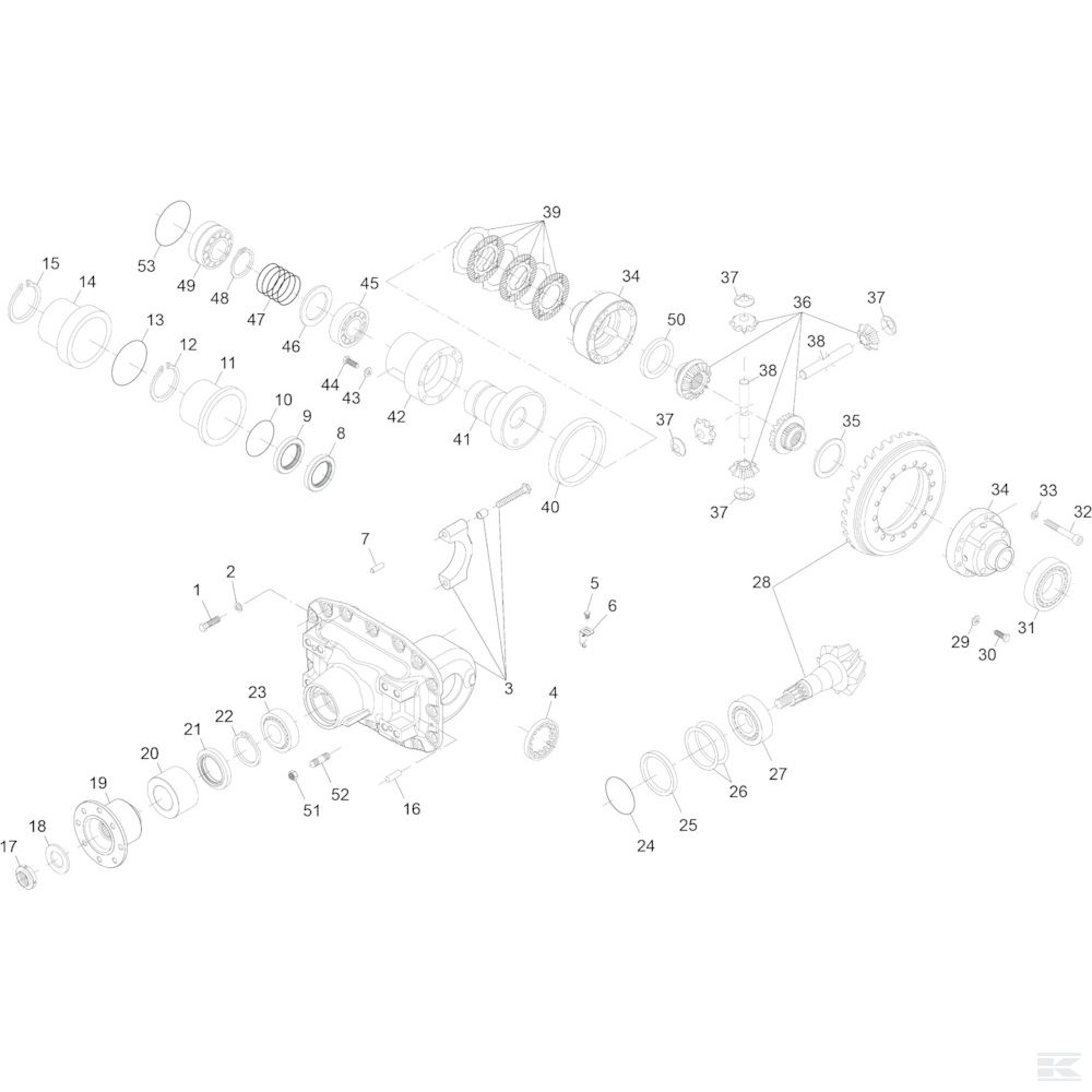 7700605001N +Ring Gear Support