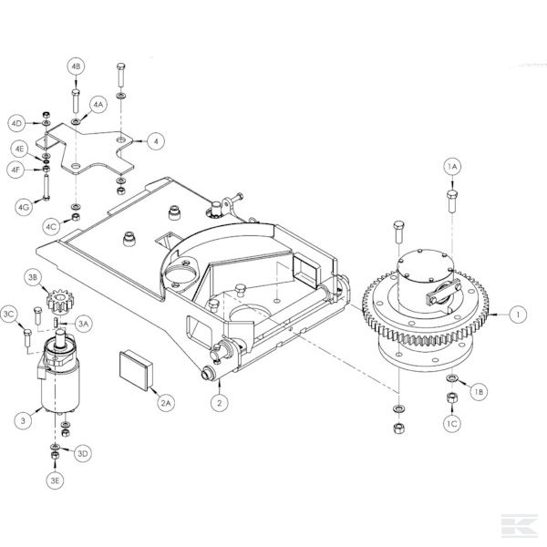 2003525 +Motor gear
