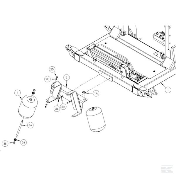 34130213 +Bale stop roller shaft