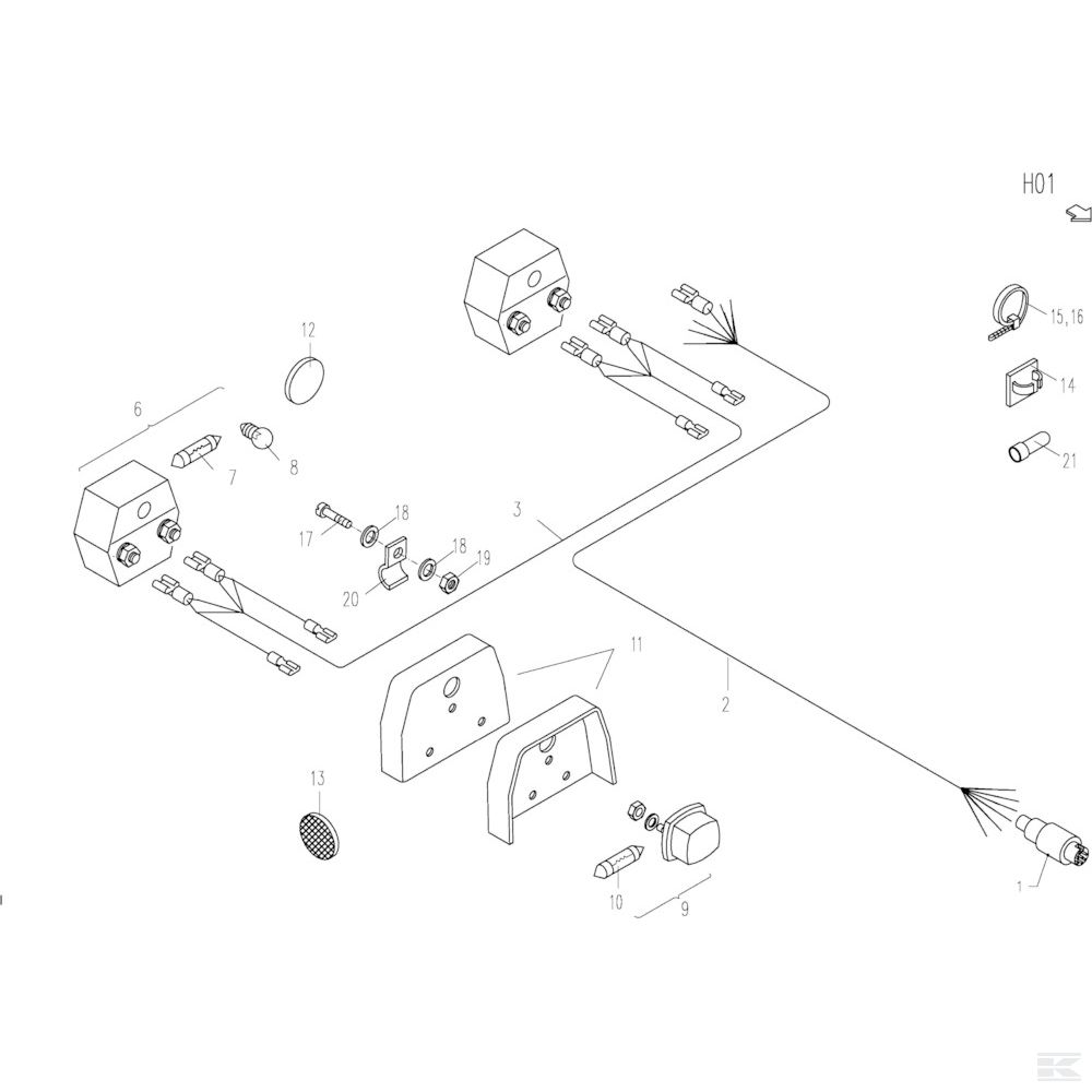 VF16622981 +Intermediate Cable