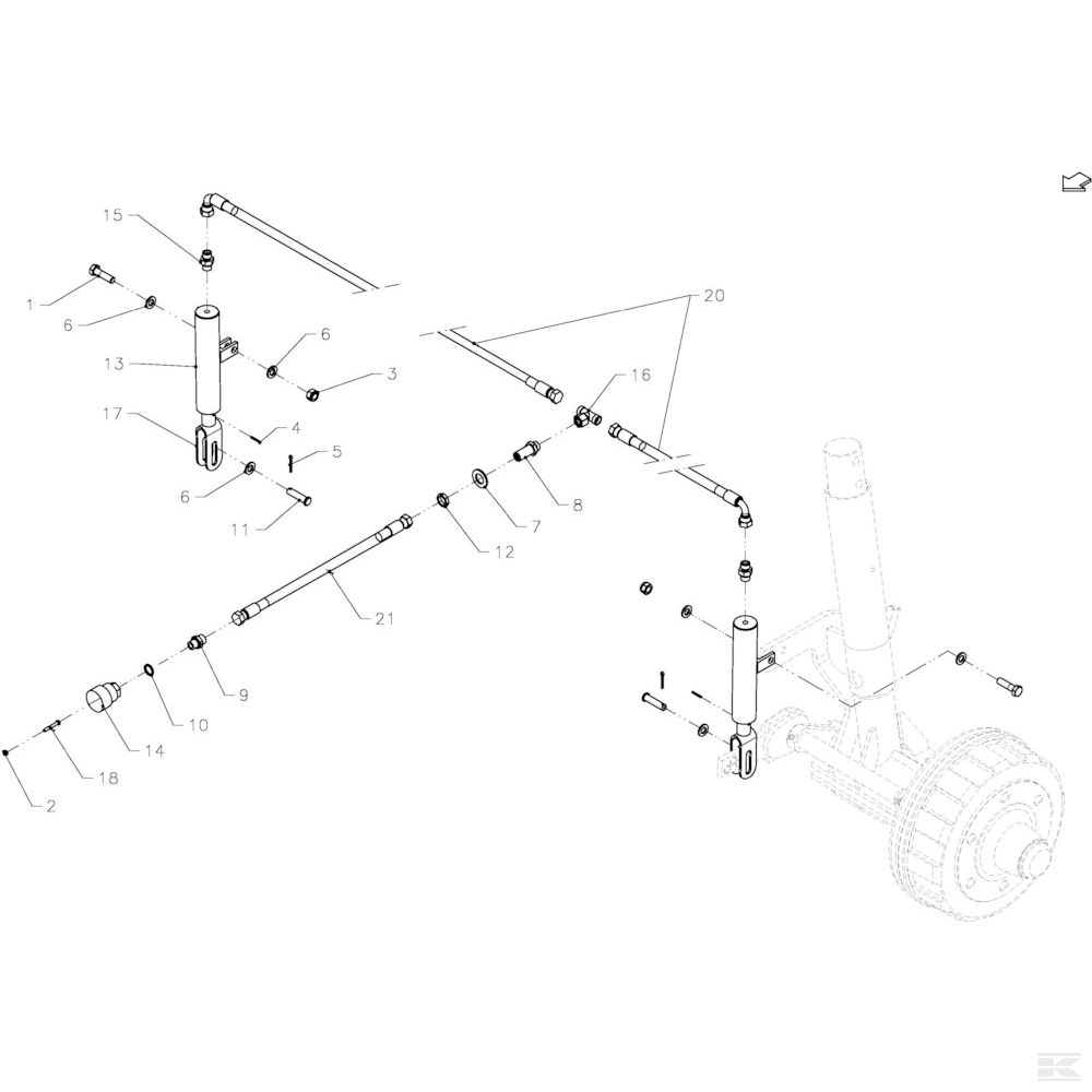 VF1665042461 +Gaffel Hoved