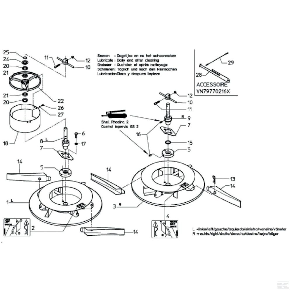 VNB3414102 +Spreading disc, right