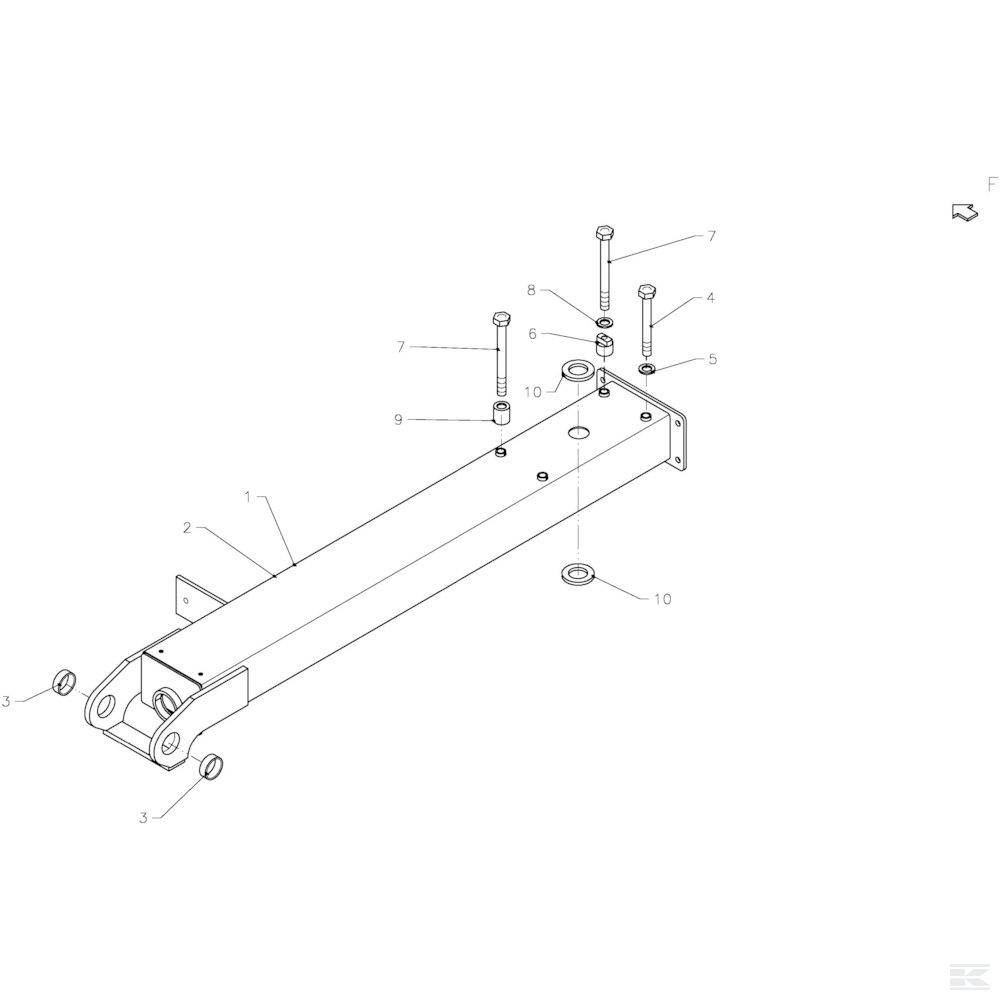 VF1664017294 +Support Tube