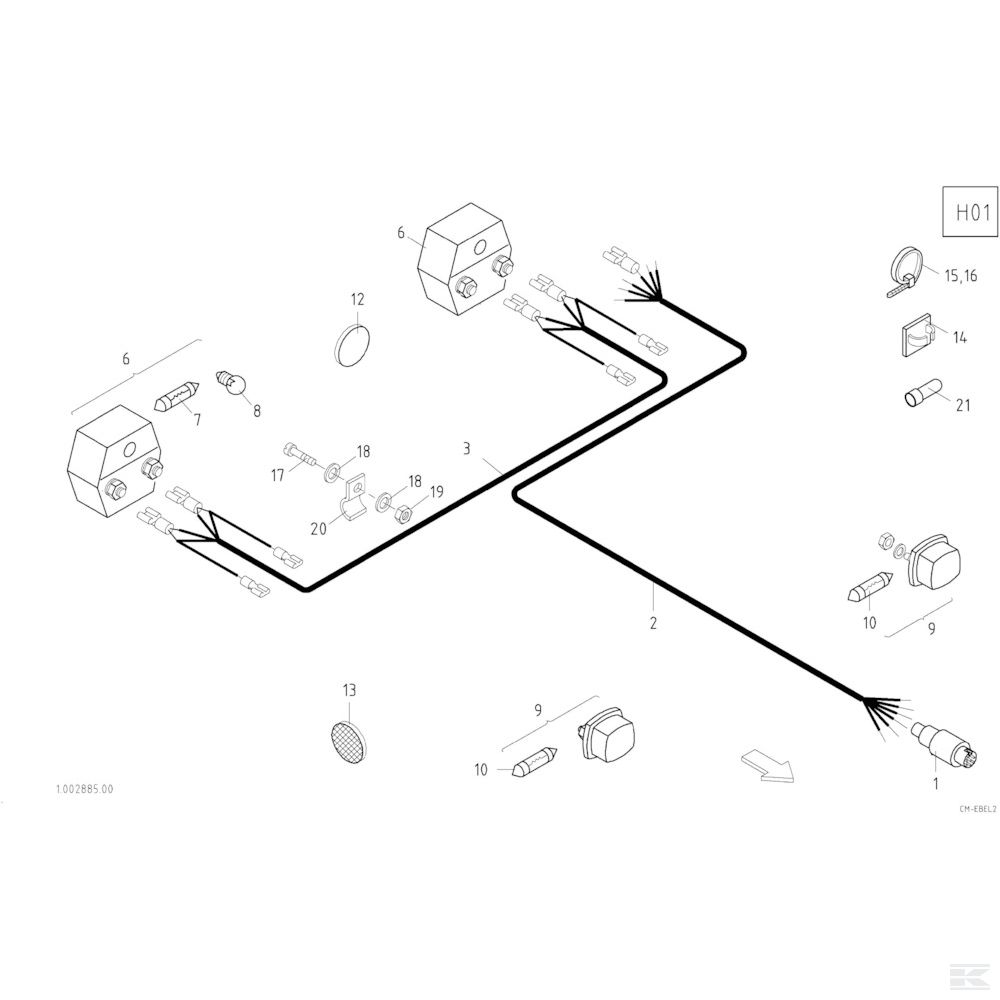 VF06216397 +Fixing Clip