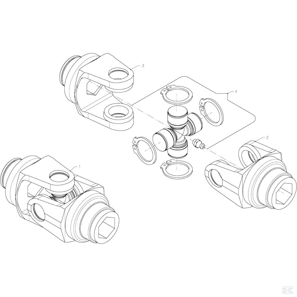 VF16609653 +Universal Joint Fork