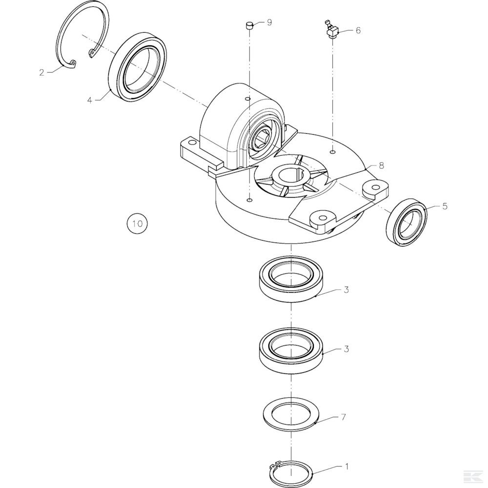 VF1664840086 +Rotor Gear Box