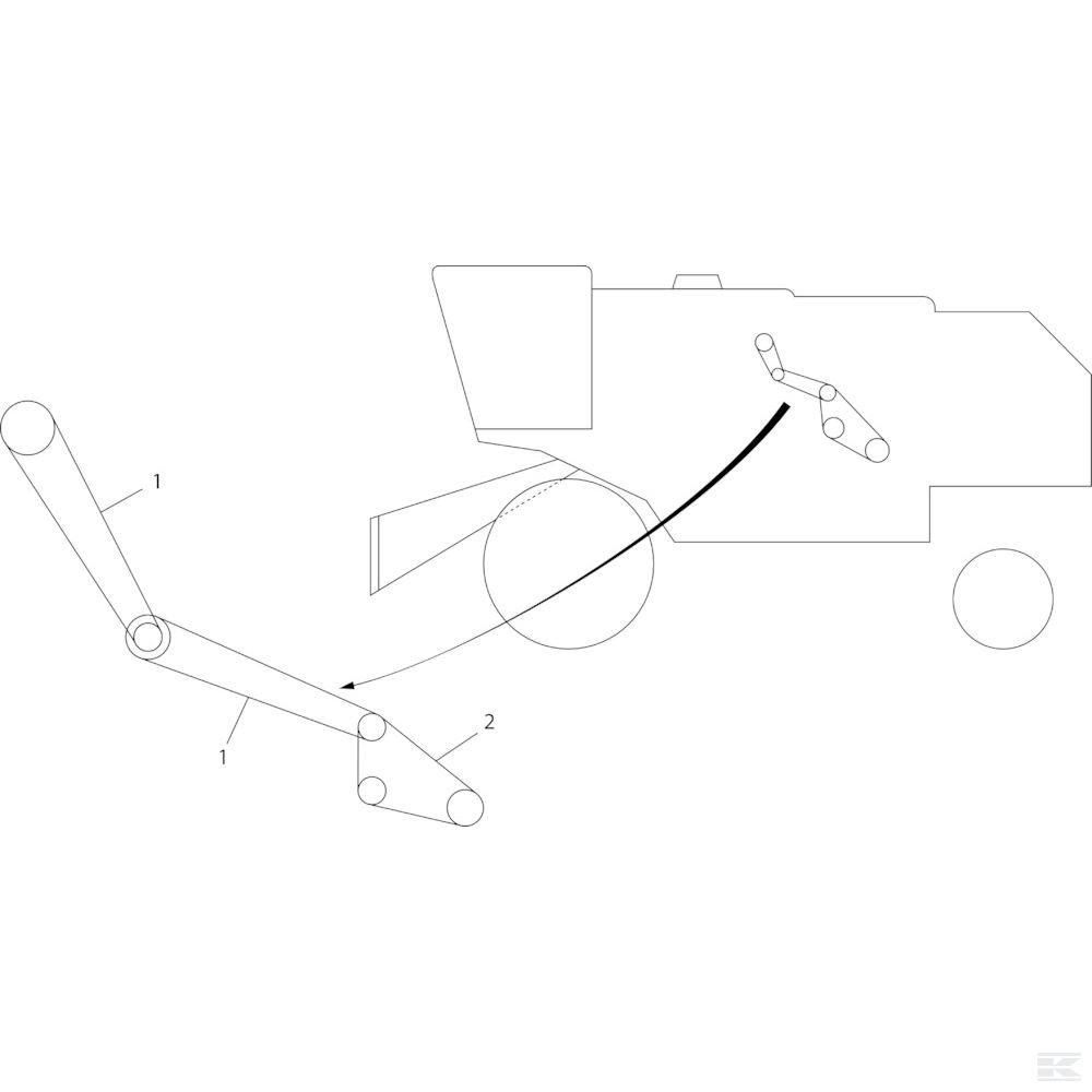 AZ37807AB2 +Variable Speed belt set (2)