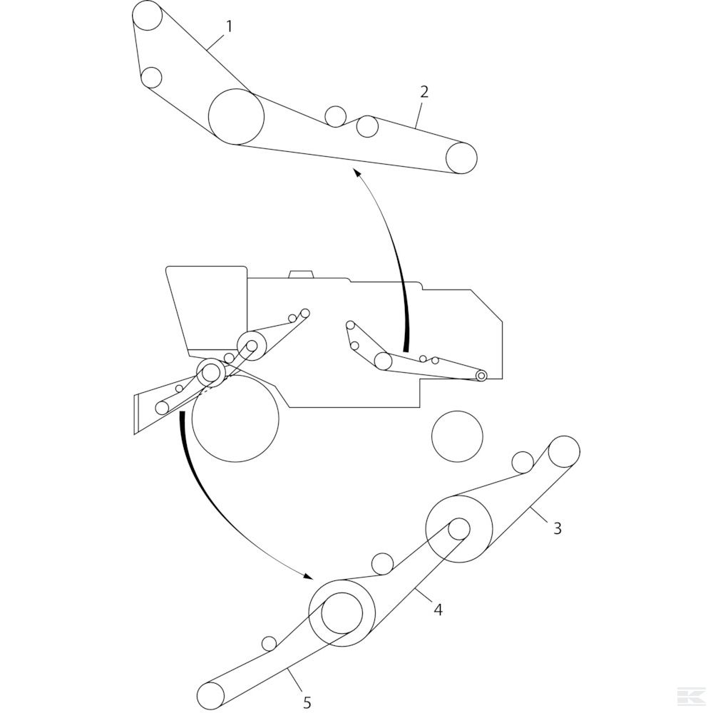 AZ37807AB2 +Variable Speed belt set (2)